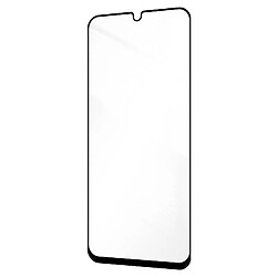 Avizar Verre Trempé pour Samsung Galaxy A05s Adhésion Totale Noir Transparent