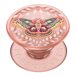 Popsockets PopGrip Metamorphosis Poignée Maintien Support Fixation adhésive Rose Champagne