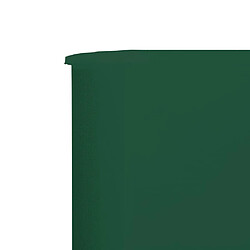 Avis vidaXL Paravent 6 panneaux Tissu 800 x 80 cm Vert