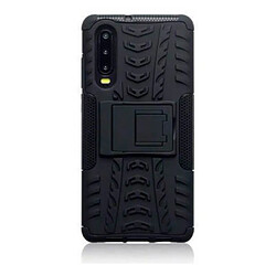 Coque noire robuste pour Huawei P30