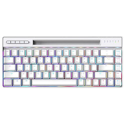 Acheter Universal Câble Bluetooth double mode 68 touches clavier de jeu mécanique RVB rétroéclairage CUB câble batterie de grande capacité clavier sans fil