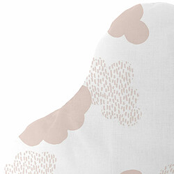 Happy Friday Coussin HappyFriday Basic Rose Nuages 60 x 40 cm