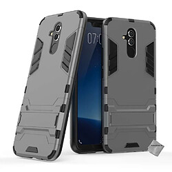 Htdmobiles Coque rigide anti choc pour Huawei Mate 20 Lite + film ecran - GRIS