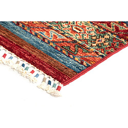 Avis Vidal Tapis de laine 244x169 rouge Torkman