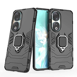 Htdmobiles Coque pour Huawei Honor 90 5G - housse etui rigide anti choc + verre trempe - NOIR