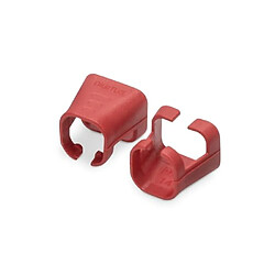 Acheter DIGITUS Clips de Couleur pour câbles Patch RJ45 - Organisation par Couleur des câbles réseau - 100 pièces - pour câbles LAN Cat 5e, Cat 6 & Cat 6A - AWG 24/7 à 27/7 - Rouge