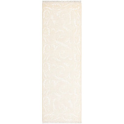 Vidal Tapis de couloir en laine 302x99 beige Darya