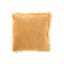 Dansmamaison Coussin Franges Polyester Ocre