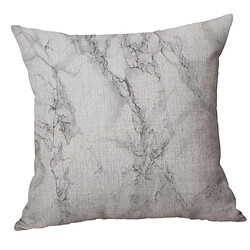 45x45cm Carré Jeter Housse De Coussin Pour Canapé Décor à La Maison Gris Marbre