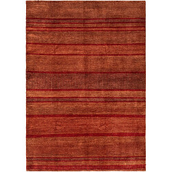 Vidal Tapis de laine 279x197 rouge Juma