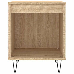 Avis vidaXL Table de chevet chêne sonoma 40x35x50 cm bois d’ingénierie