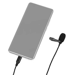 Universal Microphone à collier à condensateur omnidirectionnel avec câble 3M pour pare-brise en mousse pas cher