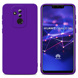 Cadorabo Coque Huawei MATE 20 LITE Etui en Lilas