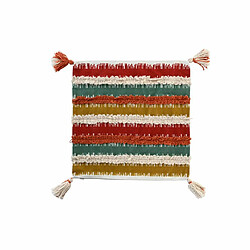 Housse de coussin DKD Home Decor Rayures Multicouleur 50 x 1 x 50 cm