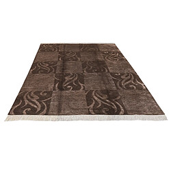 Vidal Tapis de laine 244x173 brun Darya