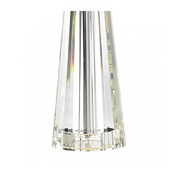 Luminaire Center Lampe de table Cyprus cristal et chrome poli 1 ampoule