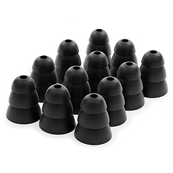 OKULI 12 x Écouteurs en Silicone Tripler Embouts d'oreilles pour Casque Écouteurs