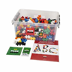 PLUS PLUS BIG - Open Play Set - 400 Piece in Storage Tub- Basic Color Mix Construction Building Stem Toy Interlocking Large Puzzle Blocks for Toddlers and Preschool