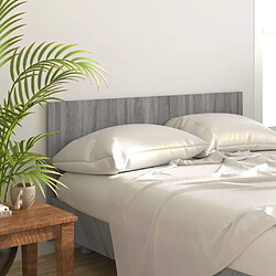 vidaXL Tête de lit Sonoma gris 160x1,5x80 cm Bois d'ingénierie