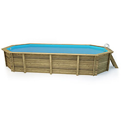 Avis Habitat Et Jardin Piscine bois Ibiza 145 - 8.57 x 4.57 x 1.45 m