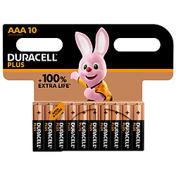 Duracell Batterie Plus NEW -AAA (MN2400/LR03) Micro 10St.