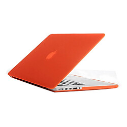 Avis Wewoo Housse Étui Orange pour Macbook Pro Retina 15,4 pouces A1398 de protection dur givré