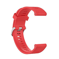 Bracelet de remplacement compatible pour Garmin Forerunner 245/245M Breathing Surface Rouge