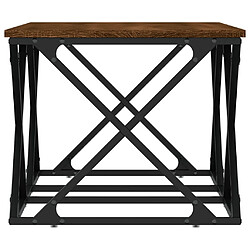 Acheter vidaXL Table basse chêne marron 100x49x40 cm bois d'ingénierie