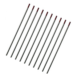 10 Pcs Tig Soudage Aiguille De Tungstène Tungstène Électrode Tige 150mm 2.4mm