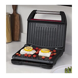 Avis George Foreman 25040-56 Grill Barbecue Electrique 1650W Familial, Viande, Panini, Sandwich, Revetement Antiadhesif - Rouge