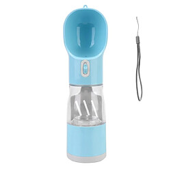 Universal Bol de boisson portable pour chiens et chats, distributeur d'eau pour animaux de compagnie, bouteille d'eau pour chiens de compagnie, sac à caca et pelle à caca.