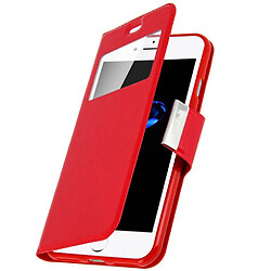 Ipomcase Coque étui iPhone 7,iPhone 8 -Rouge