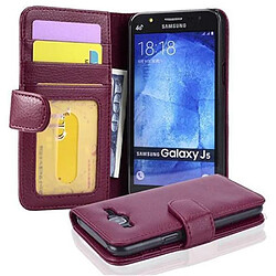 Cadorabo Coque Samsung Galaxy J5 2015 Etui en Violet