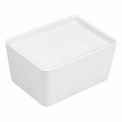 Caisse de Rangement Empilable Confortime Avec couvercle 17,5 x 13 x 8,5 cm (12 Unités)