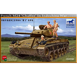 Bronco Models Maquette Char French M24 Chaffee In Indochina