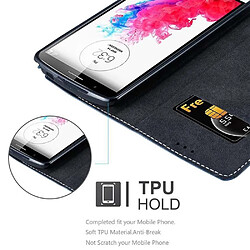 Avis Cadorabo Coque LG G3 Etui en Bleu