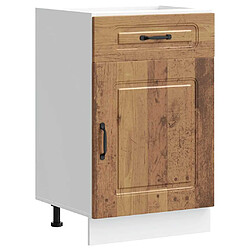 vidaXL Armoire de cuisine Kalmar vieux bois bois d'ingénierie