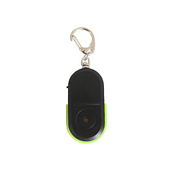 Wewoo Alarme Anti-perte 5 PCS Portable Anti perte Key Finder Sifflet Sans Fil Son LED Trouver Lumière Locator Vert