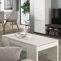 Avis Dansmamaison Table basse relevable Blanc brillant - OXNARD