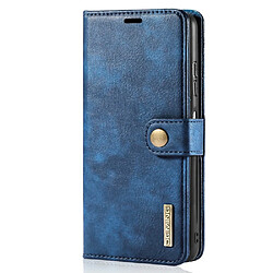 Dg.Ming Etui en PU détachable 2-en-1 bleu pour votre Samsung Galaxy A22 5G (EU Version)