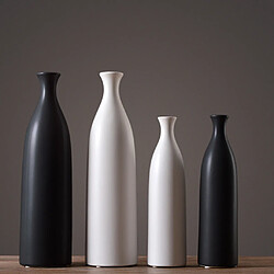 vases en céramique de style nordique table décorative debout fleur vase noir l pas cher