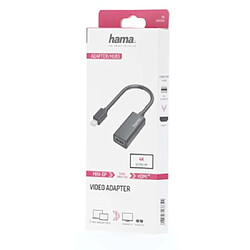 HAMA Adaptateur TV vidéo, fiche Mini-DisplayPort - port HDMI, Ultra-HD 4K