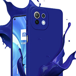 Cadorabo Coque Xiaomi Mi 11 LITE (4G / 5G) / 11 LITE NE Etui en Bleu pas cher