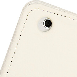 Acheter Wewoo Housse en cuir à rabat double texture Litchi avec fonction de support pour iPad mini 1/2/3 (blanc)