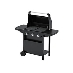 Campingaz Barbecue gaz CLASS 3L COMPACT 3 brûleurs en acier - Surface de cuisson 60x35 cm - L 124 x P 55 x H 109 cm