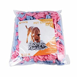 Wewoo Jouet pour Puzzle mordant Chien Chat en train de butiner des jouets animaux Sniffing Mat Slow Food Couverture de formation de Gris clair pas cher