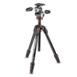 MANFROTTO Trépied MT190GOC4 190GO! Carbone 4 Sections