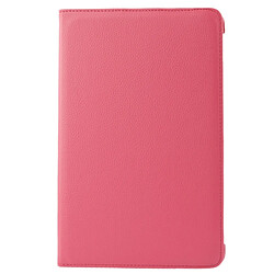 Wewoo Housse Étui Magenta pour Samsung Galaxy Tab 2 10.1 / P5100 360 degrés Rotatif Litchi Texture en cuir avec support