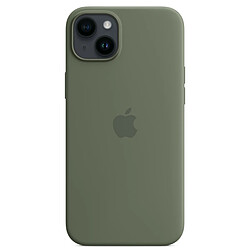 Apple Coque en silicone MagSafe pour iPhone 14 Plus - Olive