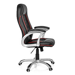 Avis Hjh Office Fauteuil de direction RELAX AB100 simili cuir noir/rouge